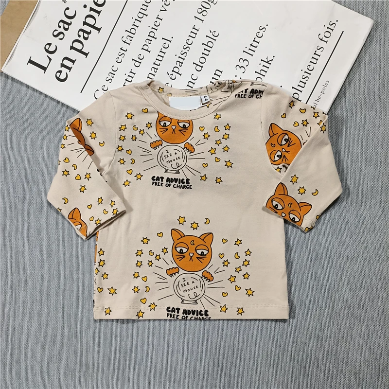 Весенне-летние детские толстовки с капюшоном в виде НЛО штаны мультяшный рисунок