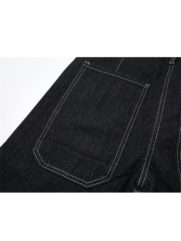 Vintage Gothic Baggy Jeans Women Streetwear Boyfriend Y2K Female Wide Leg Pants High Waist Straight Denim Trousers 2022 Spring |