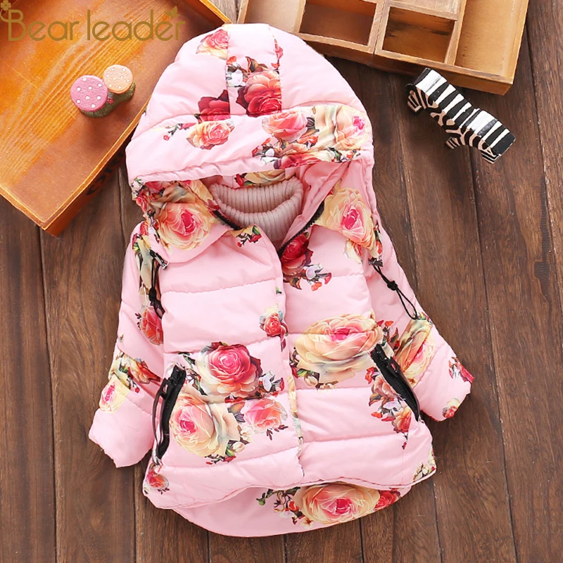 Зимнее пальто для девочек 2021 г. Новые зимние парки маленьких зимняя куртка
