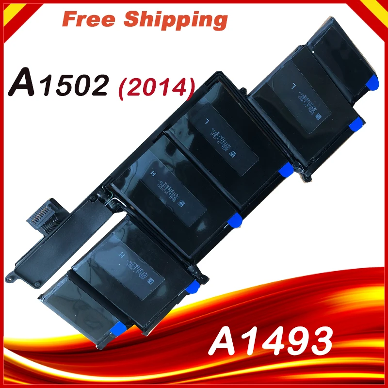 71.8Wh 11 34 V A1493 батарея для Apple Macbook Pro 13 &quotдюймов A1502 конец 2013 Mid 2014 версия ME864LL/A