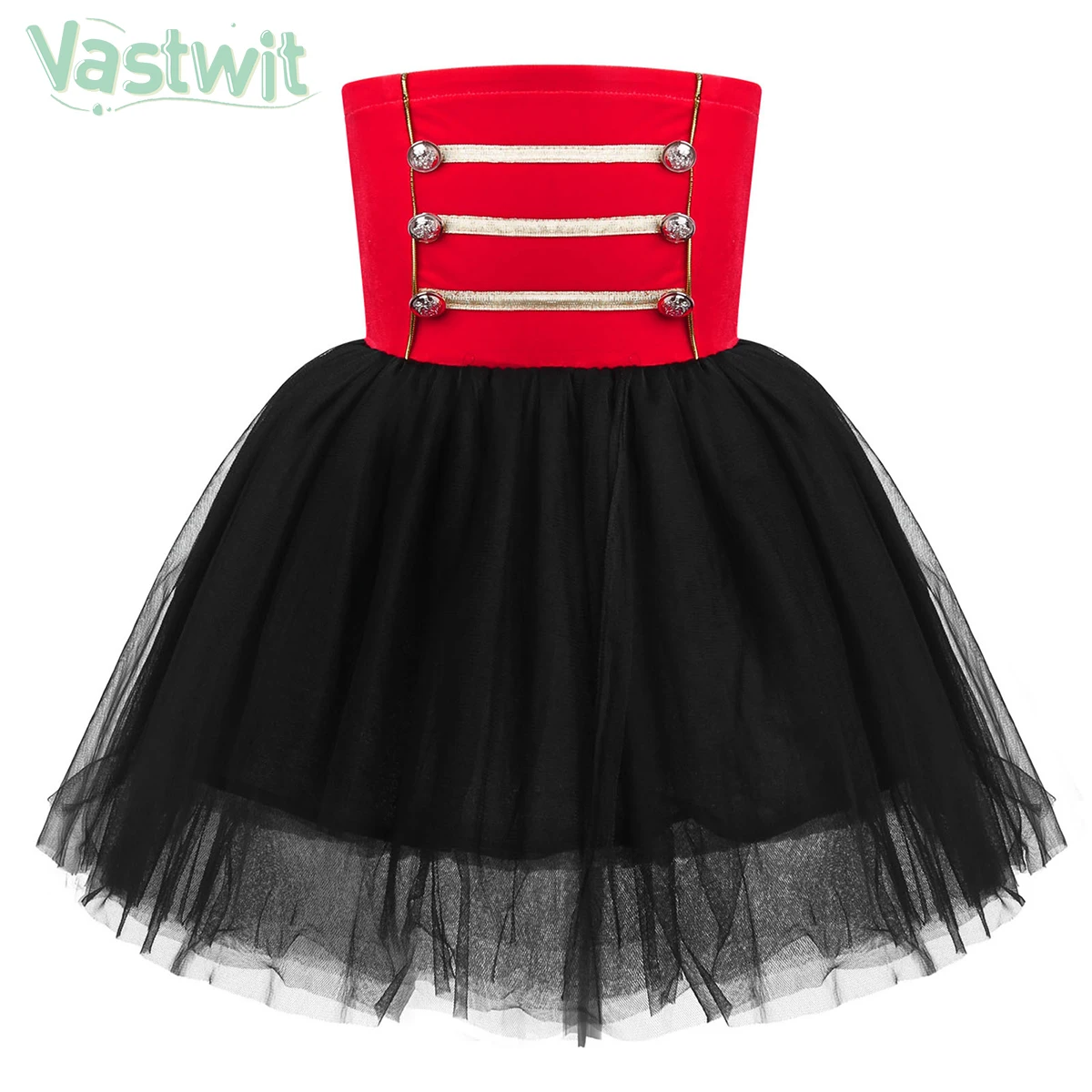 

Kid Girl Circus Ringmaster Nutcracker Costume Birthday Party Tulle Tutu Dress Children Halloween Cosplay Party Carnival Dress Up