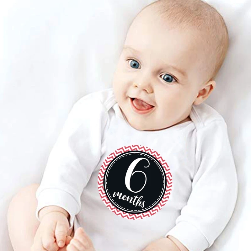 

Baby Month Sticker Newborn Milestone Memorial Pregnant Women Monthly Stickers