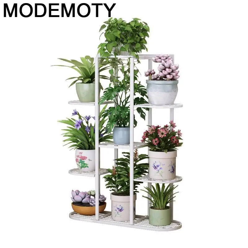 

Para Plantas Saksi Standi Escalera Decorativa Madera Indoor Plant Pot Stojak Na Kwiaty Outdoor Balcony Shelf Flower Stand