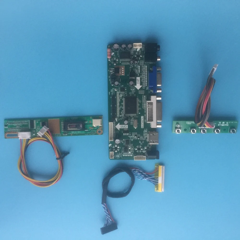 Для QD15TL02 Rev.03 плата контроллера 1 лампа ЖК DVI 15 4 &quotVGA HDMI монитор Комплект 30pin LVDS