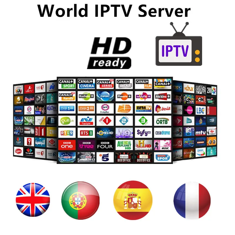IP ТВ подписка арабский Европа французский итальянский поток live tv Код ip tv 4000+ каналы и 2000 фильмы поддержка GTC GTS G1 ТВ коробка