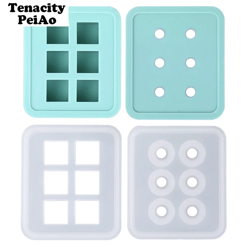 DIY стерео Сферический силиконовый Подвески капельки в виде кристаллов из камней