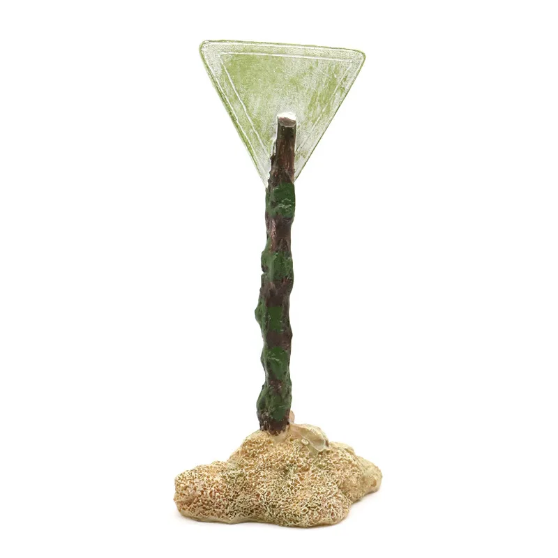 Смола украшения для аквариума искусственные акулы предупреждающий знак