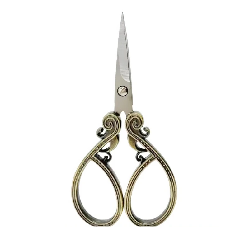 Ретро Стильные ножницы антикварная резка винтажные Ножницы Вышивка крестиком швейный инструмент из нержавеющей стали ручные ножницы - Цвет: No.1