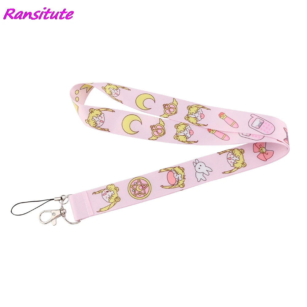 Ransitute R2122 Аниме Драконий жемчуг Магия Луны с мультипликационным принтом кошки для