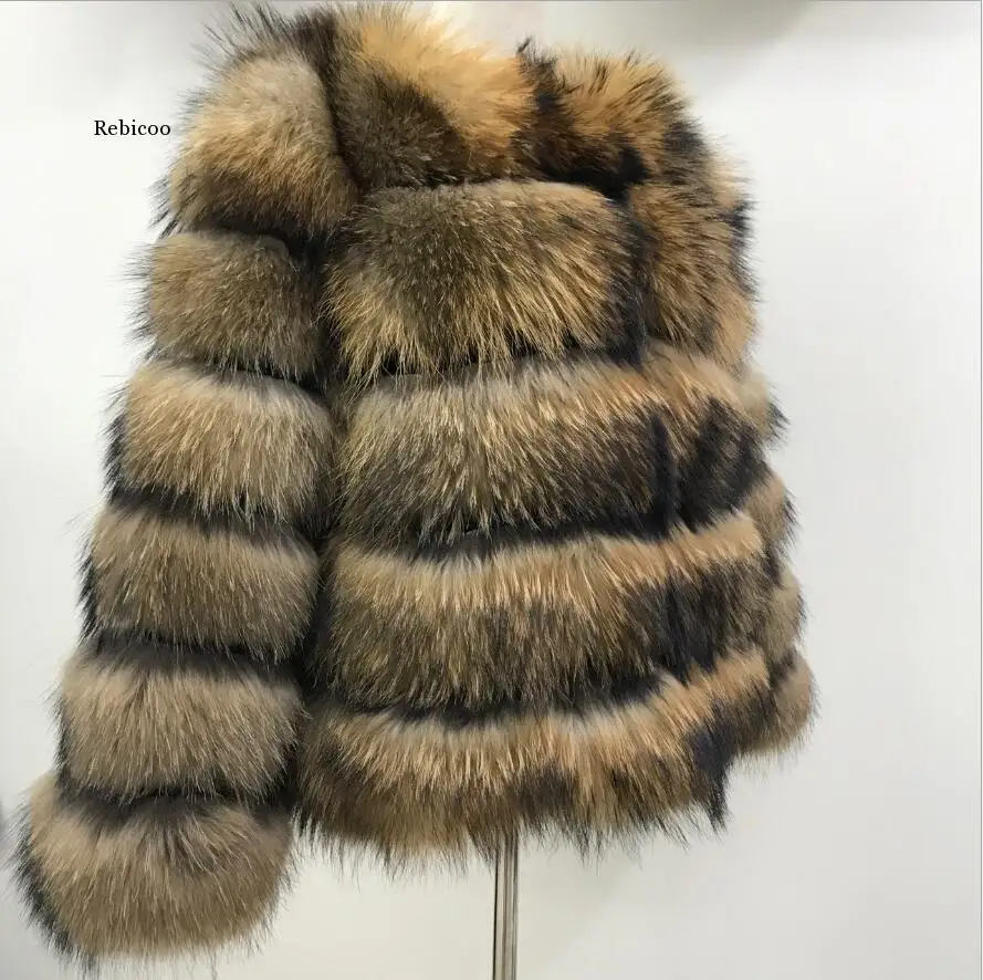 

winter women fox fur jacket real fur coat natural raccoon fur coats leather jacket women jackets new product 2020
