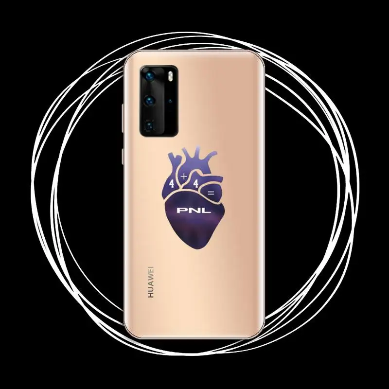 

PNL QLF Rapper Phone Case Transparent for Huawei P20 P30 P40 lite pro P smart 2019 honor 8x 10i