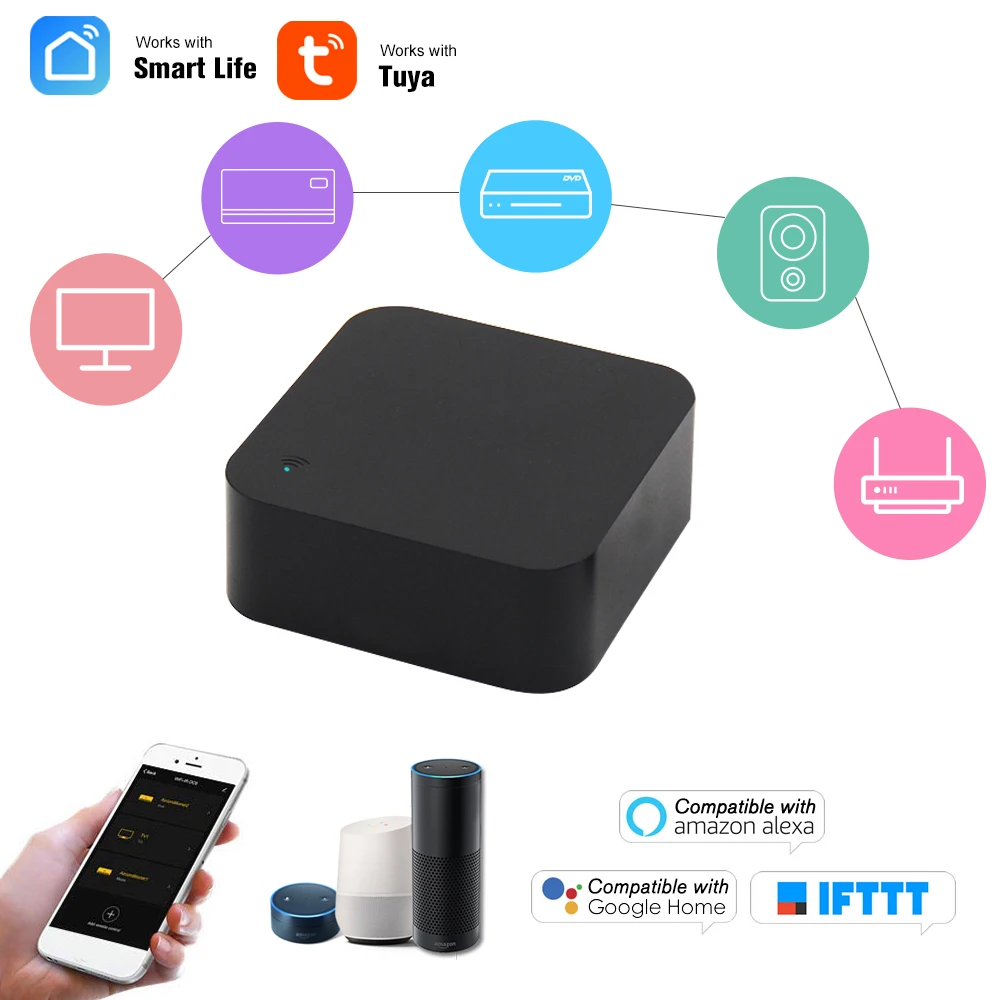 Умный WiFi ИК пульт дистанционного управления умный дом включенный инфракрасный