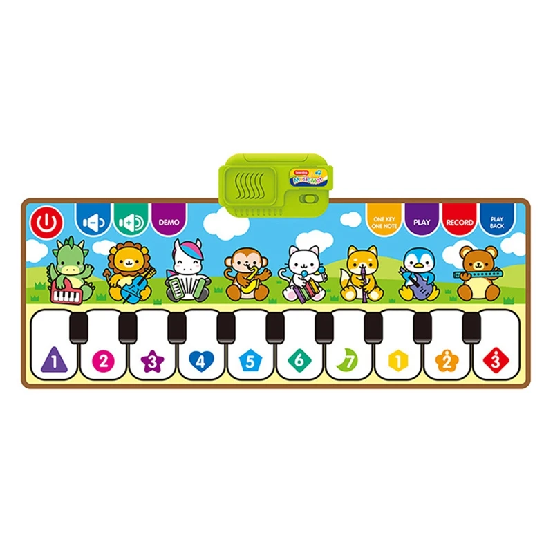 

Musical Piano Mat Toddler Piano Keyboard Floor Playmat Childrens Kids Musical Mats Kids Tunes Playmat Walking Music Toys