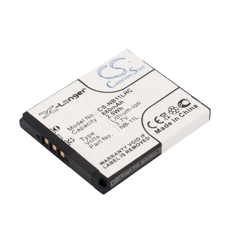 CameronSino для CANON ELPH 110 HS 340 IXUS 125 HS125HS NB-11L NB-11LH батарея | Электроника