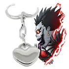 Аниме Death Note Ryuk серьги Косплей унисекс клипсы для ушей сплав серьги в форме сердца коллекция подарок реквизит