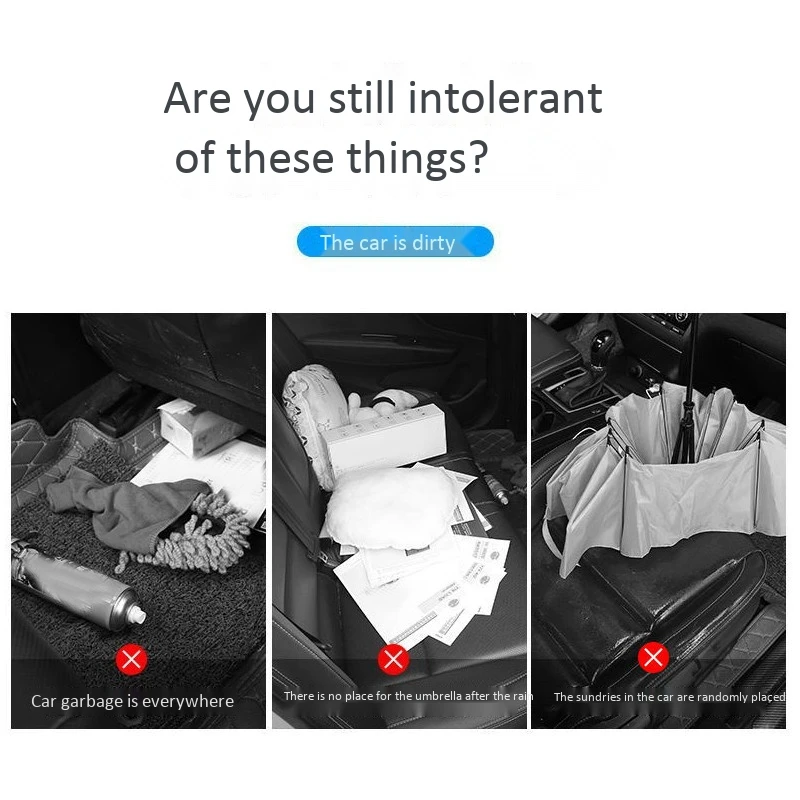 Car Hanging Trash Can Collapsible Small Garbage Bin for Cabinet Cupboard DoorGallon Portable Folding Waste Container | Автомобили и