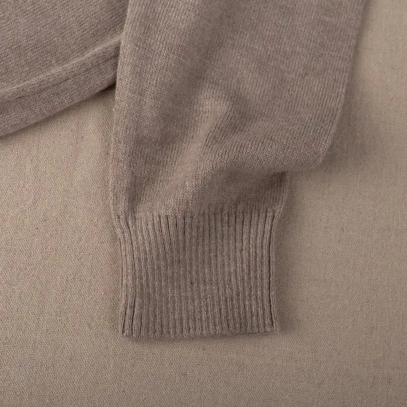 Высокое качество 2021 Осень Зима Кашемир Хлопок Смешанный вязаный женский свитер и