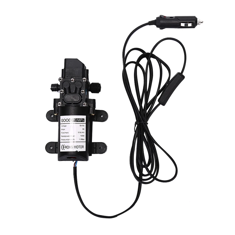 

100W 160PSI DC 12V Portable High Pressure Car Electric Washer Wash Pump Set Tools Kit