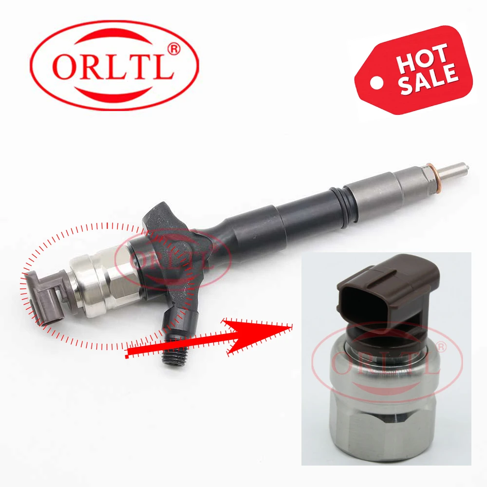 

ORLTL Diesel Pump Part Injector Solenoid Valve Fuel Injection Valve Head for Isuzu Nozzle 095000-5471 095000-5550 095000-8290