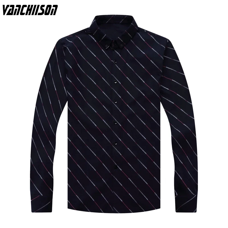 

Mens Brand Shirt Print Casual Retro Vintage 40% Cotton 60% Polyester for Spring Summer Long Sleeve Turndown Collar A08231235