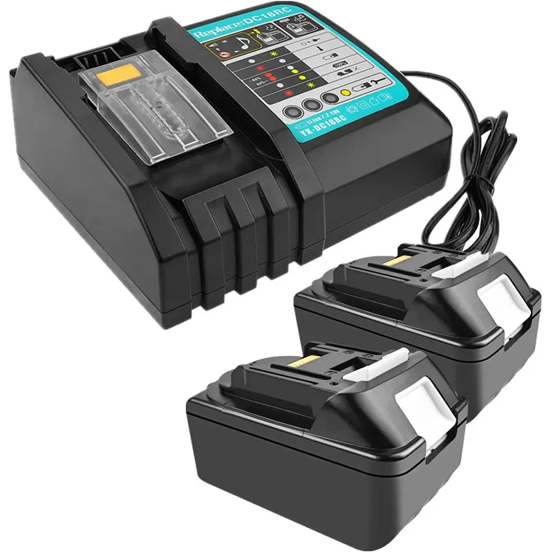 dc18rc li ion battery charger for makita charger 18v 14 4v bl1830 bl1430 dc18rc dc18ra power tool 3a charging current free global shipping