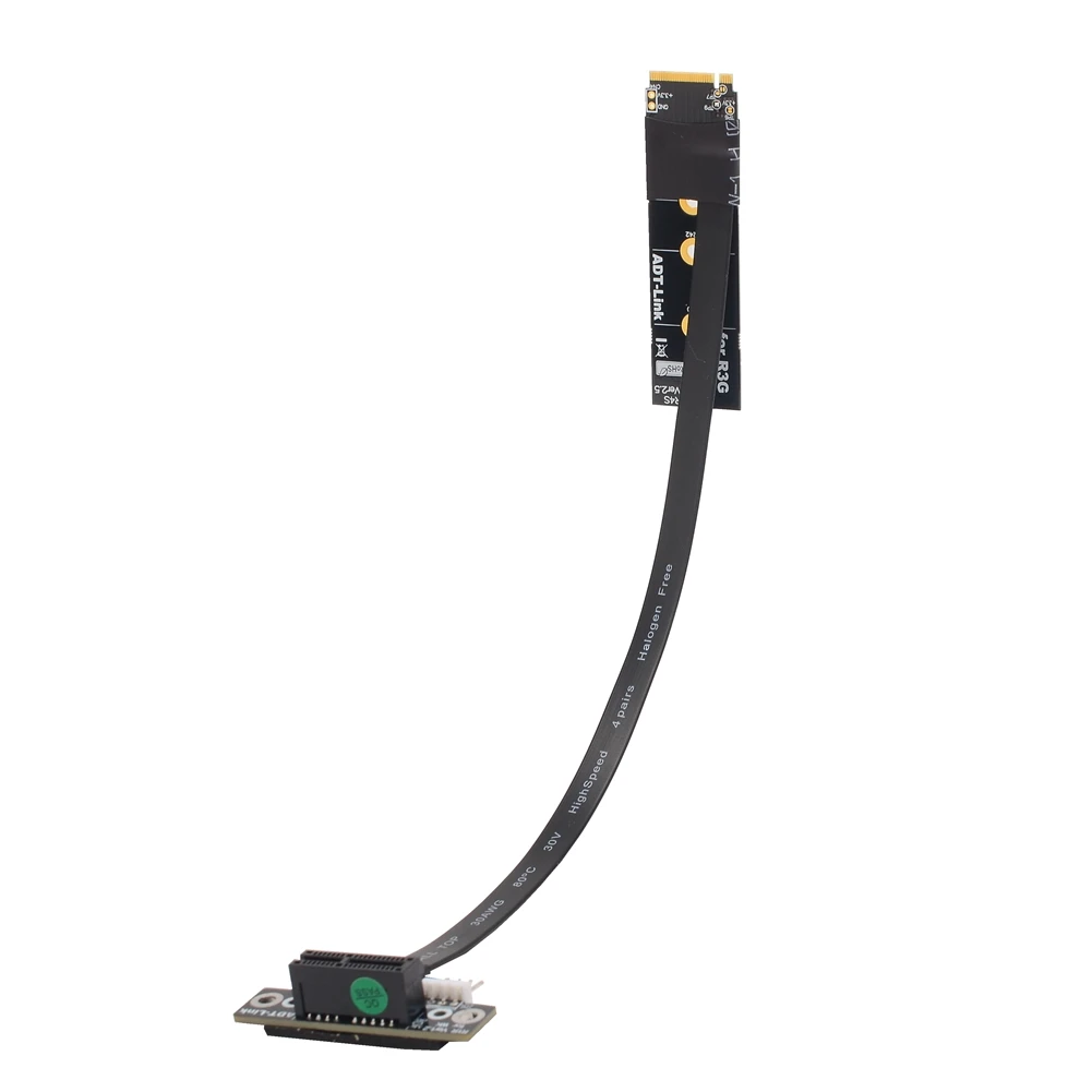 M.2 NVMe M key к PCIe 3 0x1 PCI e Удлинительный кабель SSD BTC Майнер переходник x1 USB беспроводной
