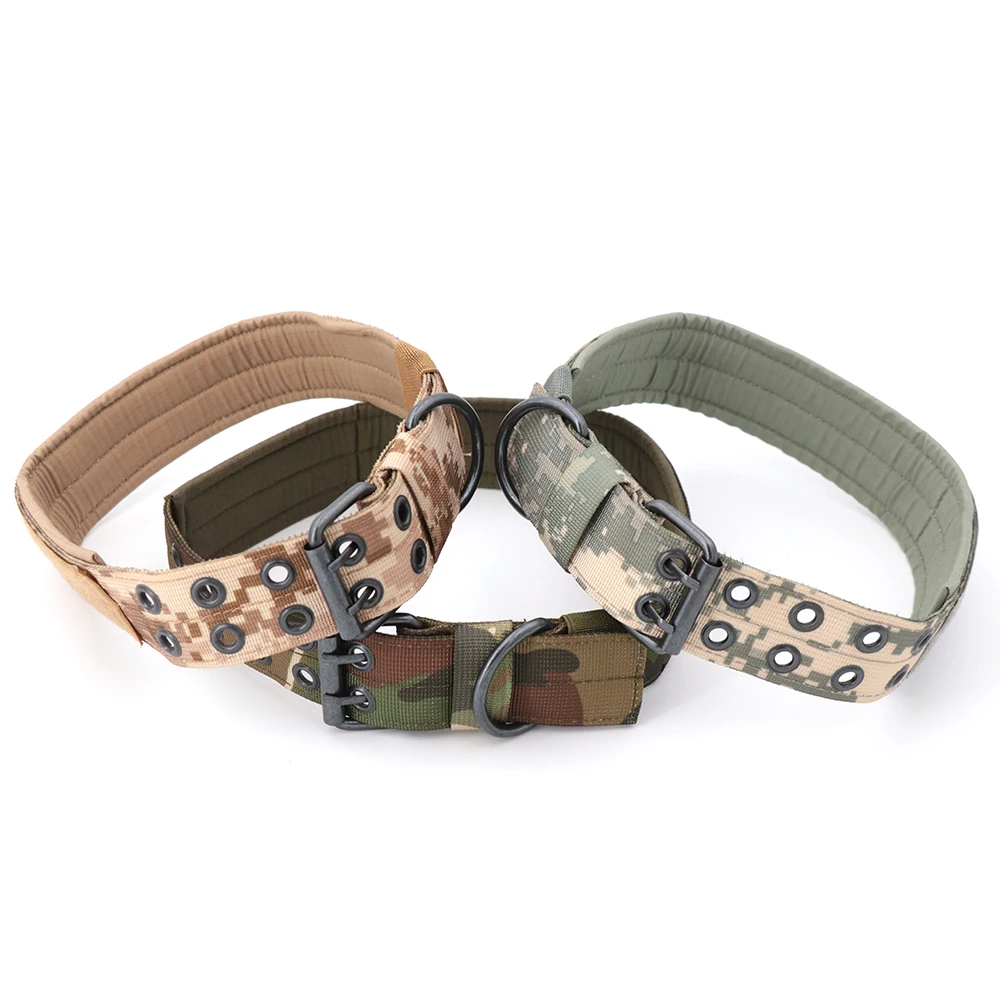 

4.5 cm Width Durable Nylon Dog Collar Outdoor Tactical Training Pet Dog Collar Military Collar Dogs Police Pet Products