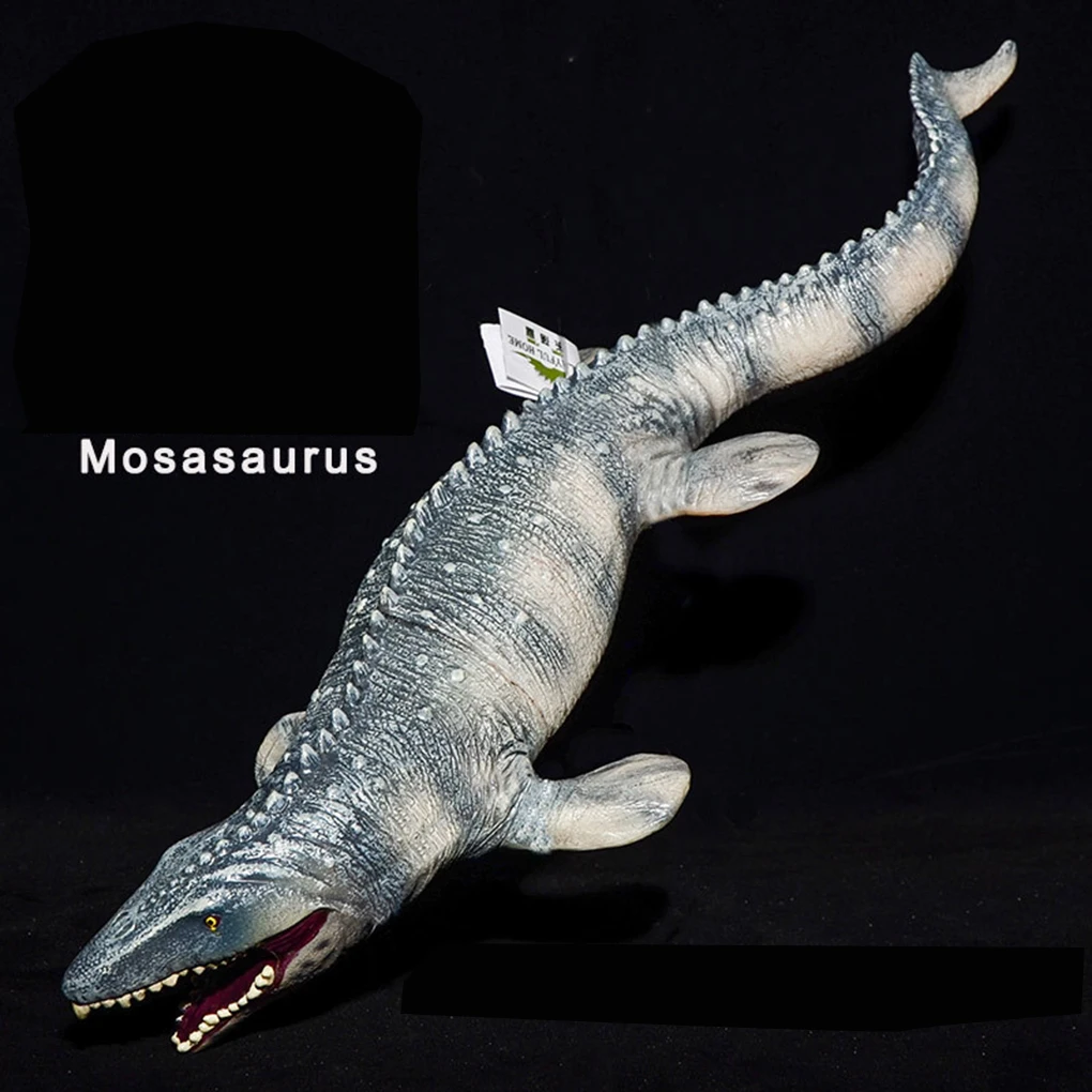Биологическая образовательная пластиковая модель динозавра Mosasaurus Реалистичная