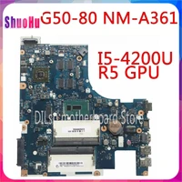 kefu nm a361 for lenovo g50 80 laptop motherboard ddr3 hm76 intel r5 integrated i5 4200u 90 days