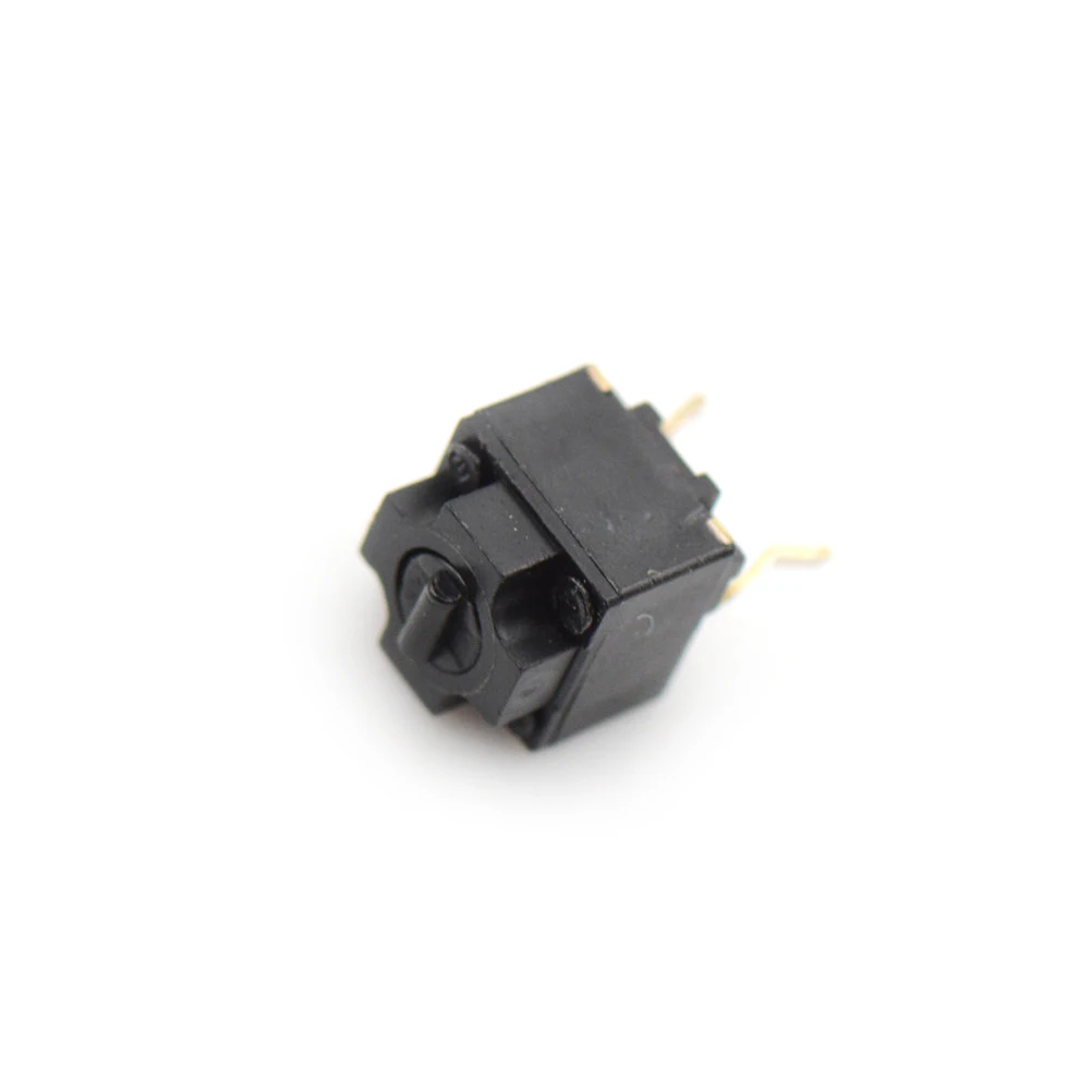 

10pcs Mouse Micro Switch Tact Switch EVQP0E07K Black Square Micro Switch Button