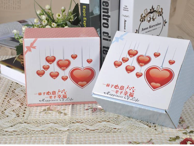 Креативная кофейная чашка в форме сердца с ложкой блюдо для влюбленных