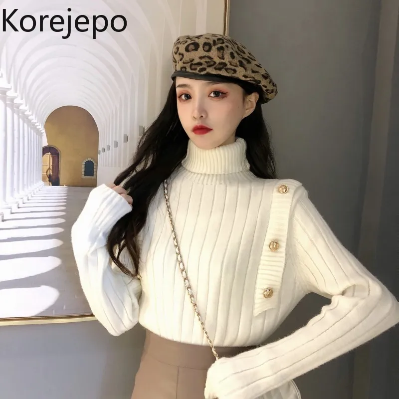 

Свитер женский в Корейском стиле, Осень-зима 2021