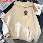 Худи мужское оверсайз в стиле Харадзюку, худи банронпа, надпись Nagito Komaeda, Kokichi, уличная одежда в стиле хип-хоп