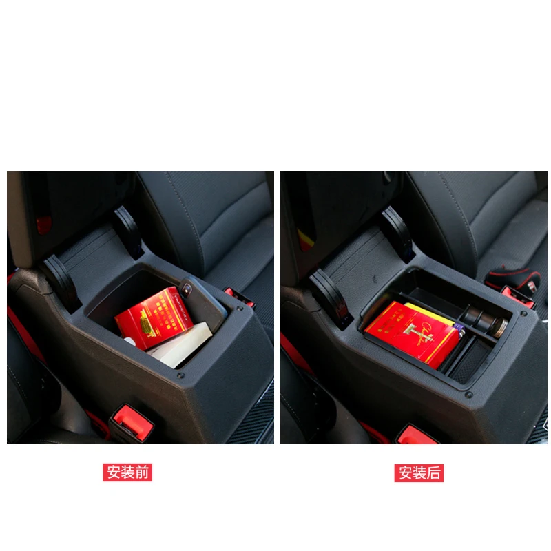 Подходит для VW GOLF 7 MK7 2013 2014 -2017 подлокотник Подлокотник Коробка хранения в