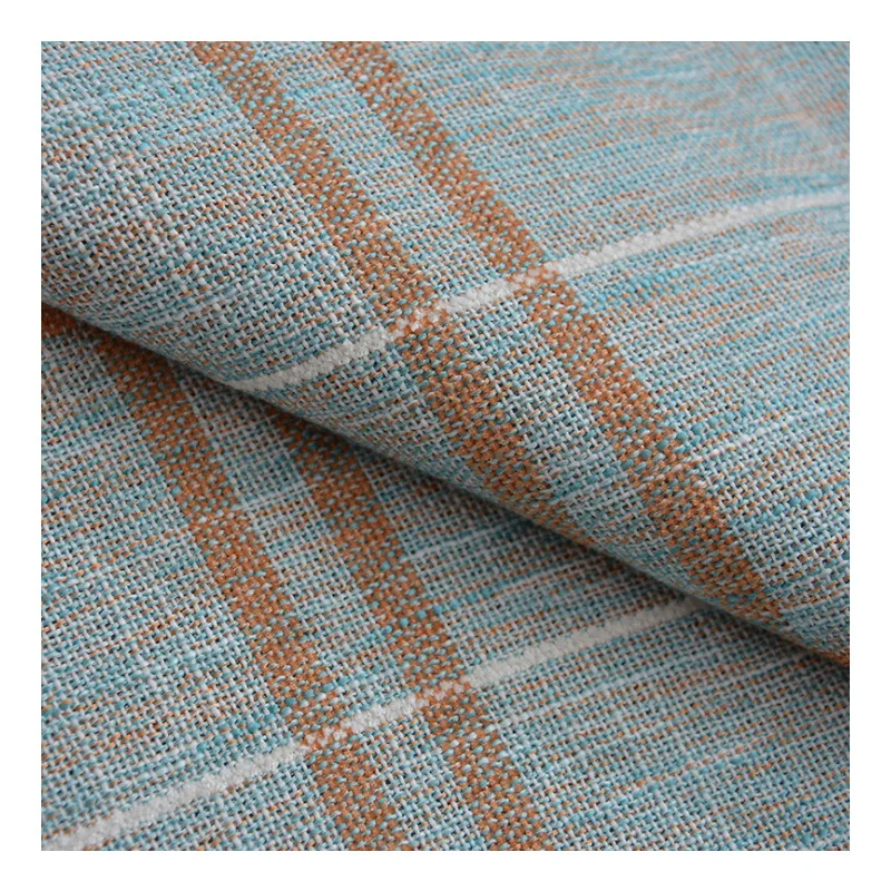 Современные Простые льняные соединения из синели для затемнения светильник ких