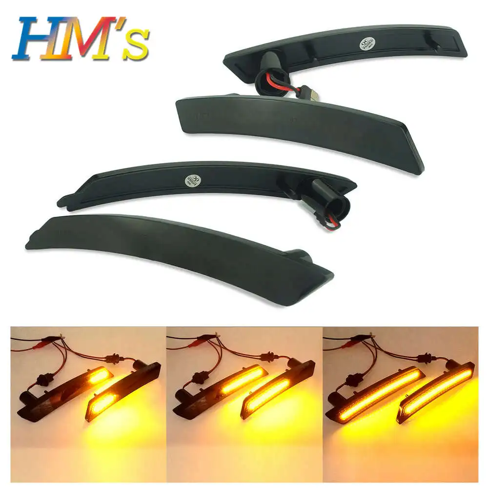 Динамический светодиодный поворотный сигнал боковые габаритные огни для Mini Cooper