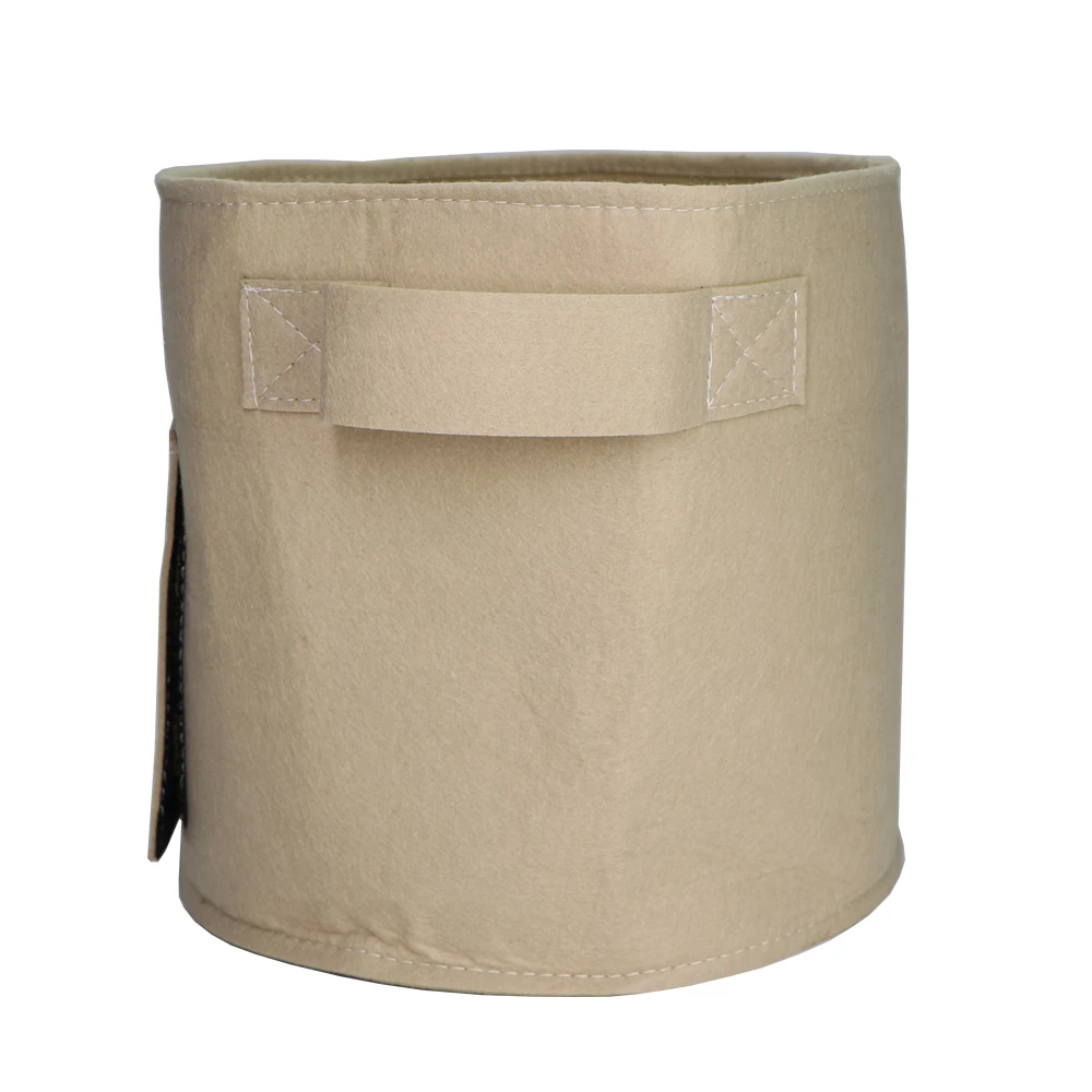 Ткань ковша горшок для выращивания сада мешки посев цветов Выращивание