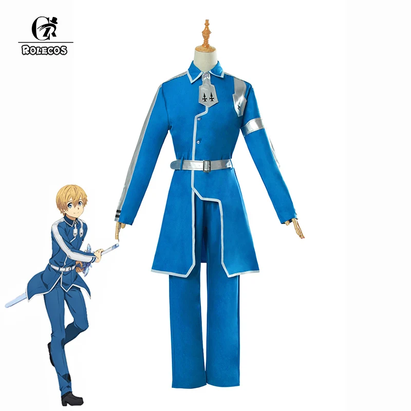 ROLECOS Сан Eugeo Косплэй меч для костюма Art Online алисизация: Костюм Аниме Для мужчин