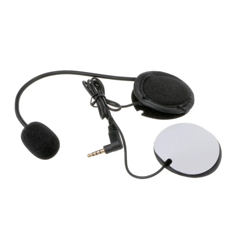 

Microphone Speaker Soft Accessory For Motorcycle Intercom Work with 3.5mm-plug