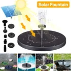 Мини-фонтан на солнечной батарее, водяной фонтан на солнечной батарее, плавающий водный фонтан, водопад, бассейн, пруд, украшение для сада