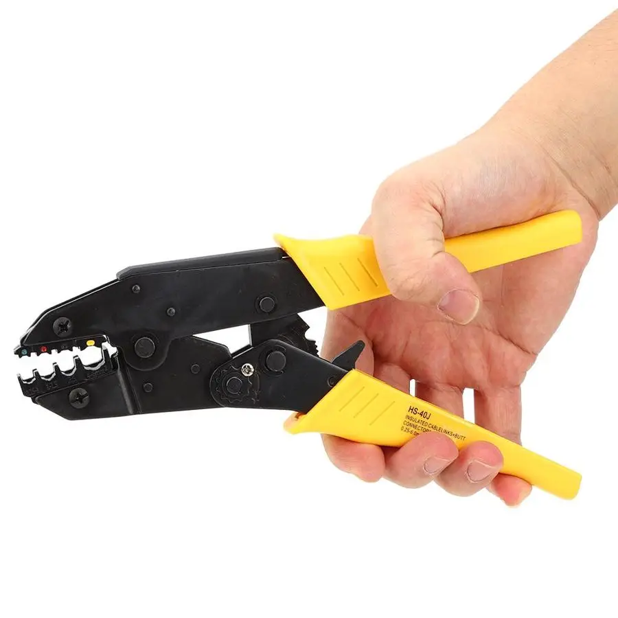 Предварительно изолированные обжимные клещи с храповым механизмом