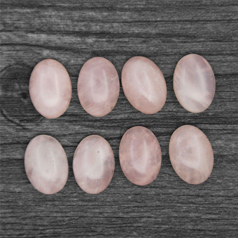 Ожерелье-цепочка женское овальное из натурального камня |