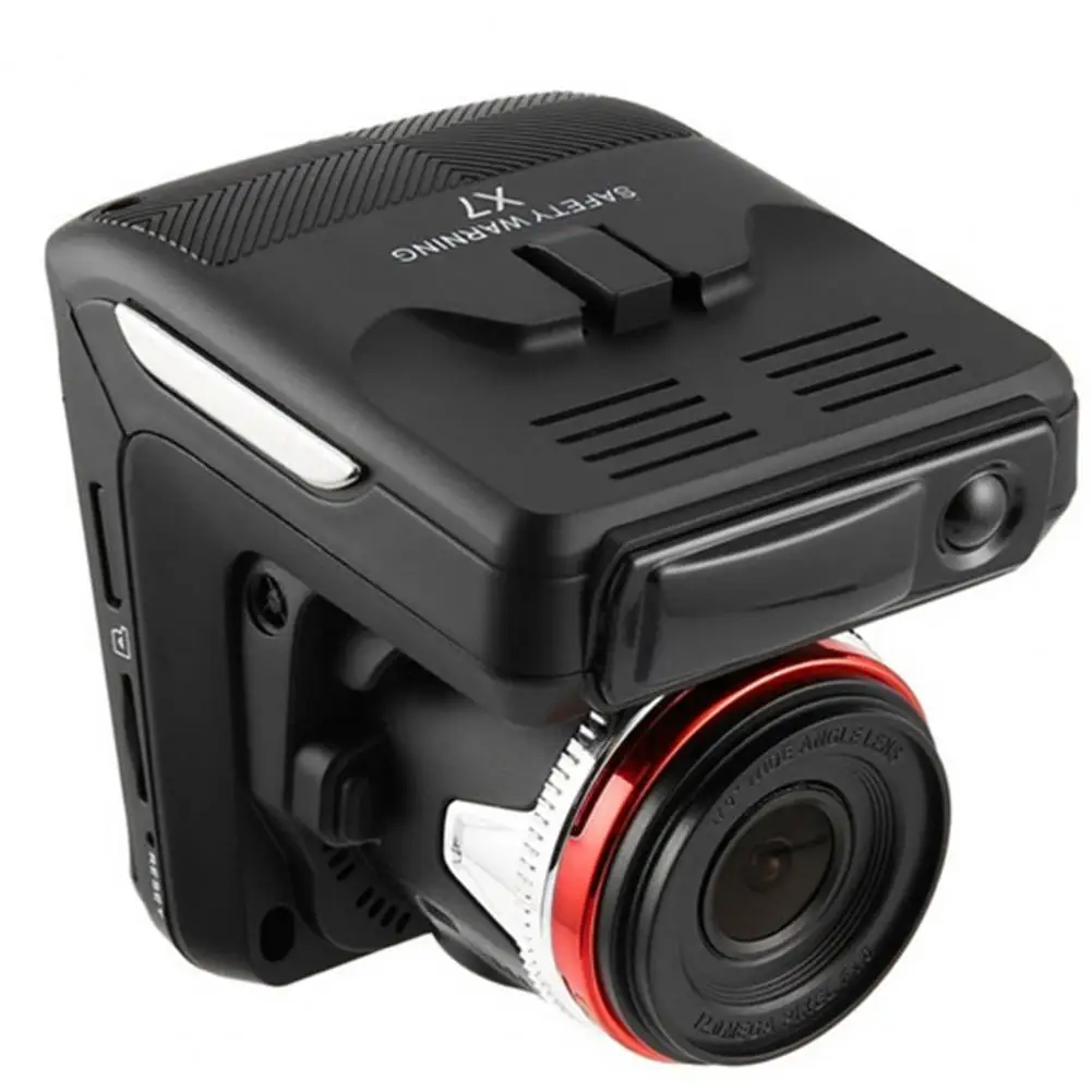 Камера с креплением на автомобиле надежно определяет скорость рекордера 2 в 1