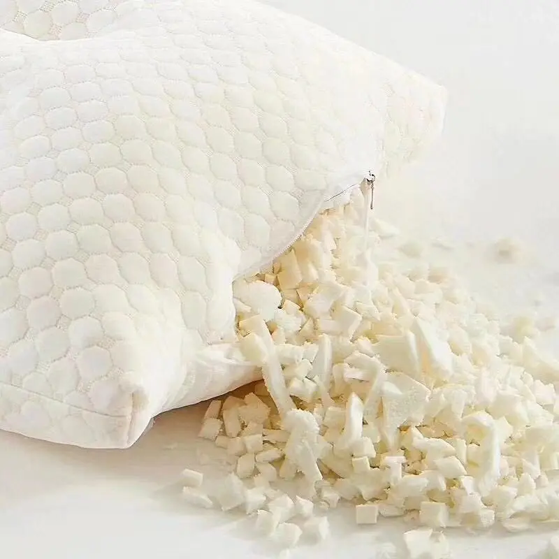 Натуральная массажная подушка в гранулах латексная для здоровья из пены с