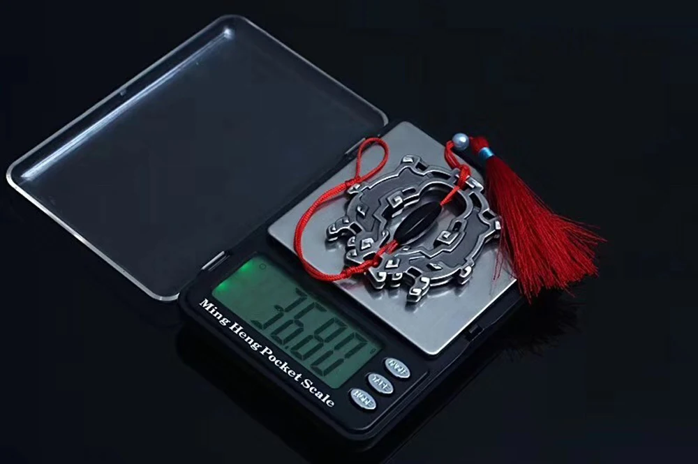 Grandmaster Demonic культивирование брелок Wei Wuxian Yin Hu Fu брелок в виде оружия для мужчин и женщин Подвеска ювелирные изделия незатаенные