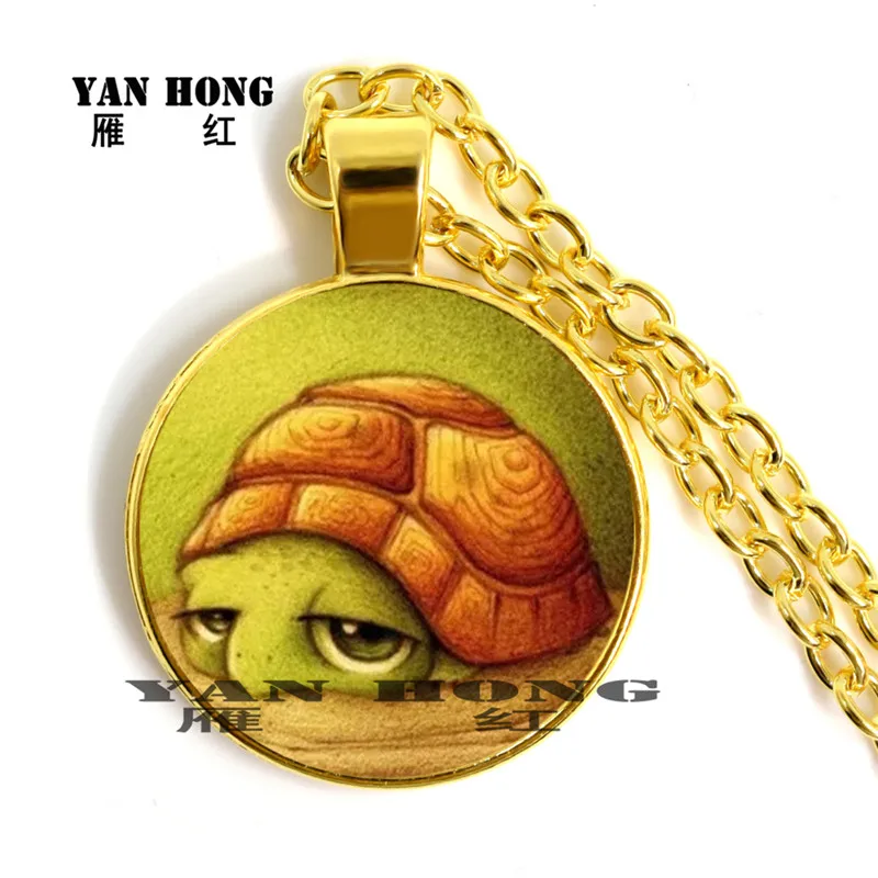 Десятитысячечная черепаха символизирующая долгий срок службы ожерелье из