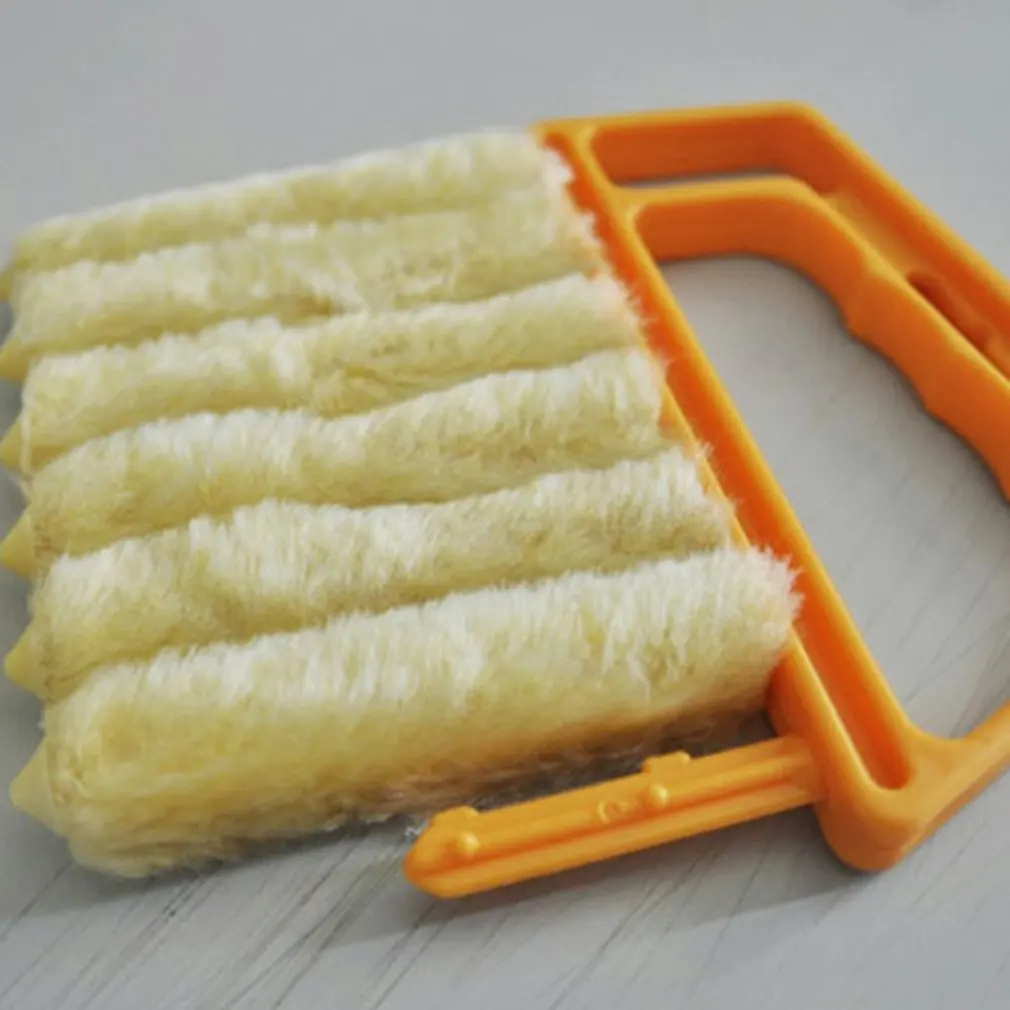 Полезная щетка из микрофибры для чистки окон венецианских жалюзи чистящее