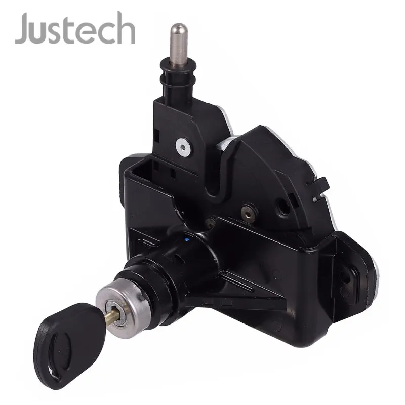 Новый замок и защелка крышки Justech полный комплект с 2 ключами для Ford Transit 6C1A 16D748