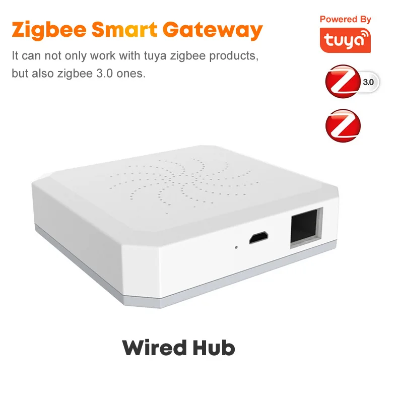 

Беспроводной/проводной умный пульт управления ZigBee, хаб с удаленным управлением для умного дома, работает с Alexa Google Home