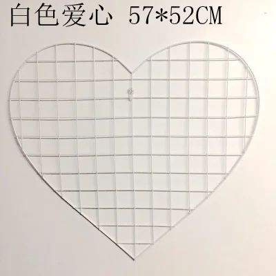 Оригинальное ядро Сетка фото стена девушка сердце спальня Кованое железо